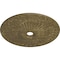 Ekena Millwork Galveston Medallion (Canopies up to 4 3/4"), 36 5/8"OD x 3 5/8"ID x 2 3/8"P, Mississippi Mud Crackle CM36GLMMC - alternate 4
